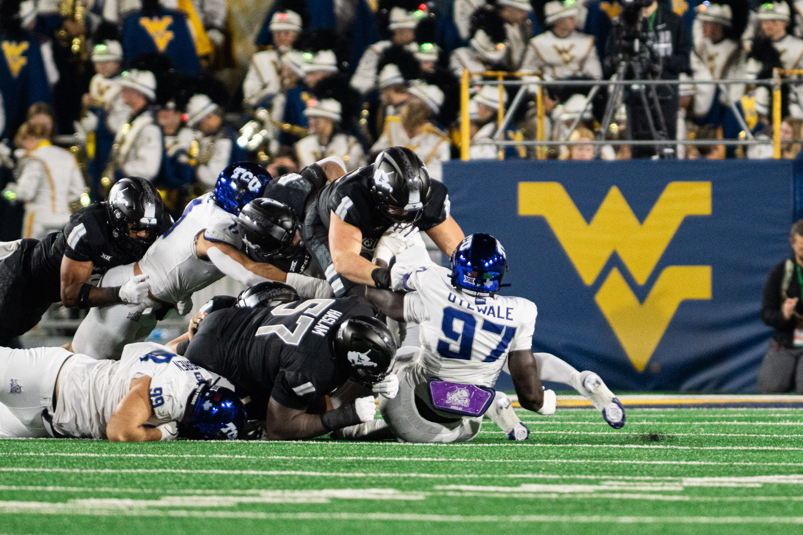 WVU showed signs of becoming more physical in loss against TCU